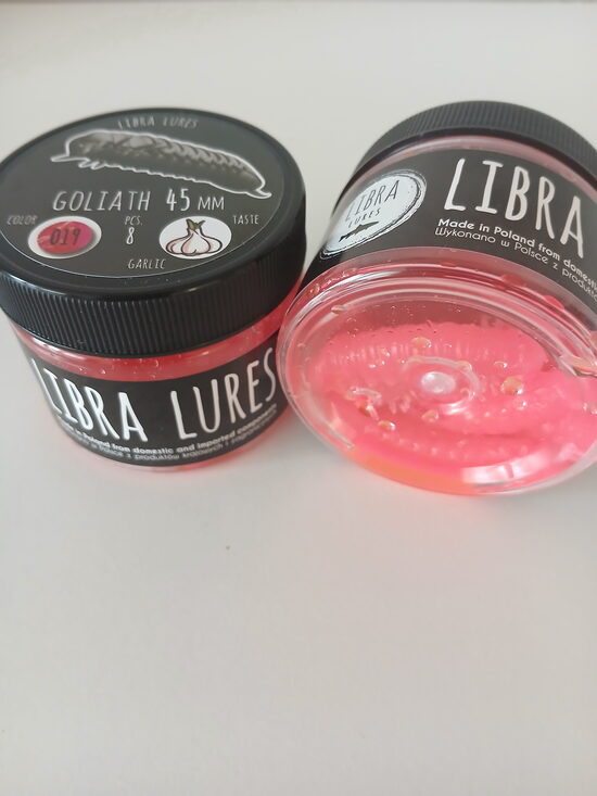 Goliath 45mm, 019-Hot Pink, 2,9gr, Garlic, 8pcs/pack